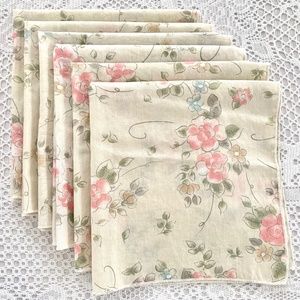 Pfaltzgraff Tea Rose Cloth Napkins